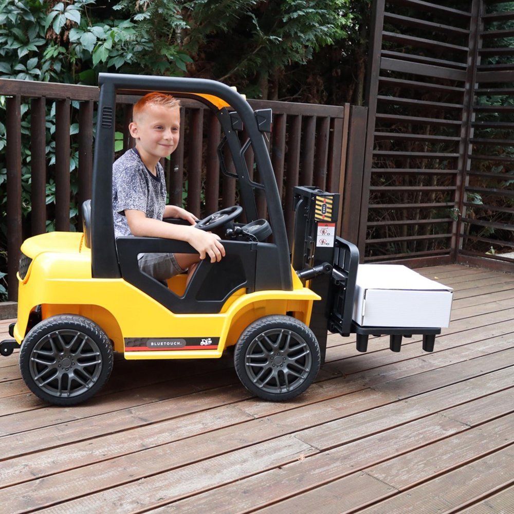 BLUETOUCH elektrický vysokozdvižný vozík pro děti/ rychlost 2-5 km/h/ dojezd 5 km