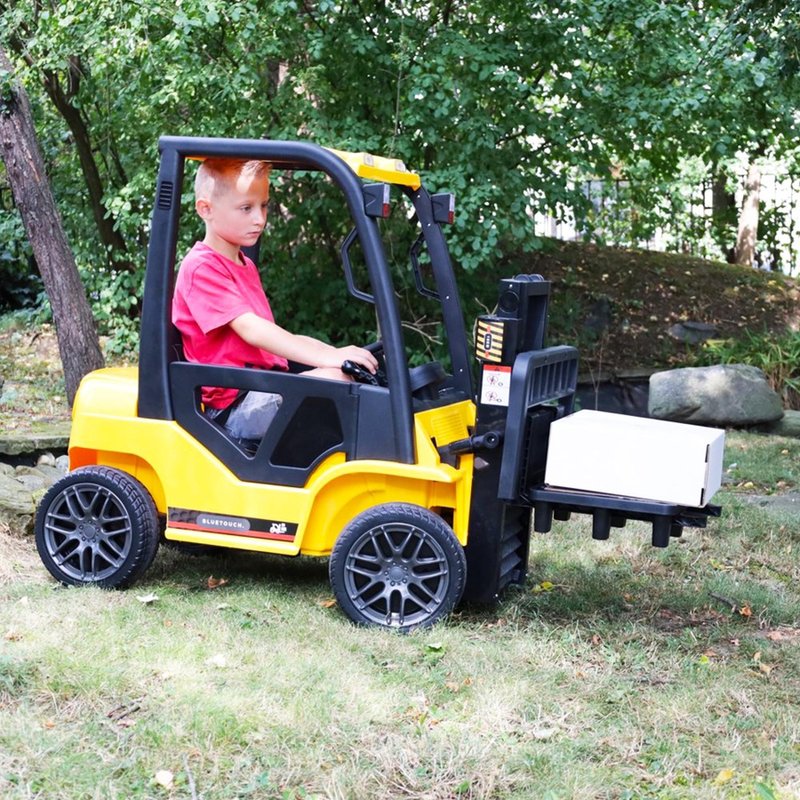 BLUETOUCH elektrický vysokozdvižný vozík pro děti/ rychlost 2-5 km/h/ dojezd 5 km