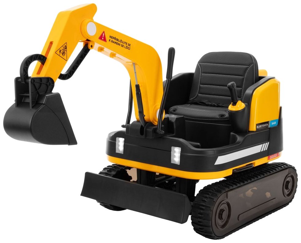 BLUETOUCH elektrický bagr pro děti/ rychlost 2-5 km/h/ dojezd 4 km