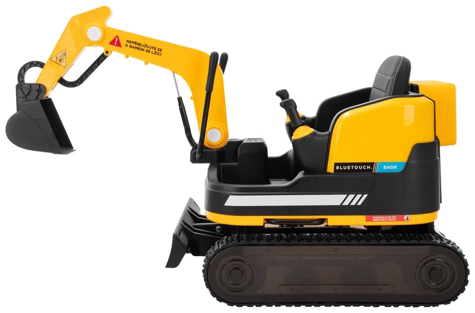 BLUETOUCH elektrický bagr pro děti/ rychlost 2-5 km/h/ dojezd 4 km