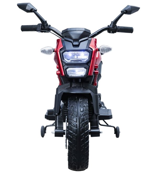 BLUETOUCH elektrická dětská motorka/ rychlost 5 km/h/ provozní doba 35 min/ černo-červená