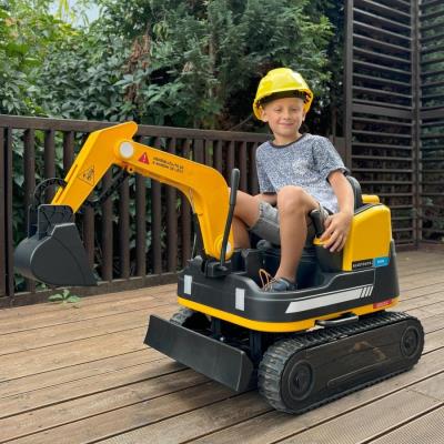 BLUETOUCH elektrický bagr pro děti/ rychlost 2-5 km/h/ dojezd 4 km