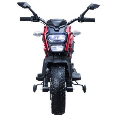 BLUETOUCH elektrická dětská motorka/ rychlost 5 km/h/ provozní doba 35 min/ černo-červená