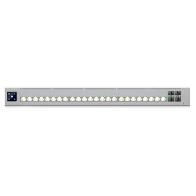 Ubiquiti UniFi Switch Enterprise Campus 24S PoE - 16x 10GbE, 8x 2.5GbE, 4x SFP28, Stacking, 24x PoE+++ (PoE 1050W)
