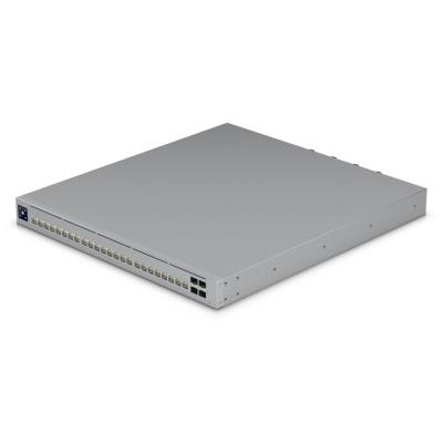 Ubiquiti UniFi Switch Enterprise Campus 24S PoE - 16x 10GbE, 8x 2.5GbE, 4x SFP28, Stacking, 24x PoE+++ (PoE 1050W)