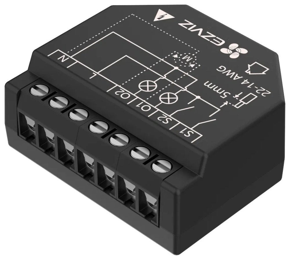 EZVIZ chytré Wi-Fi relé T36 (měření spotřeby)