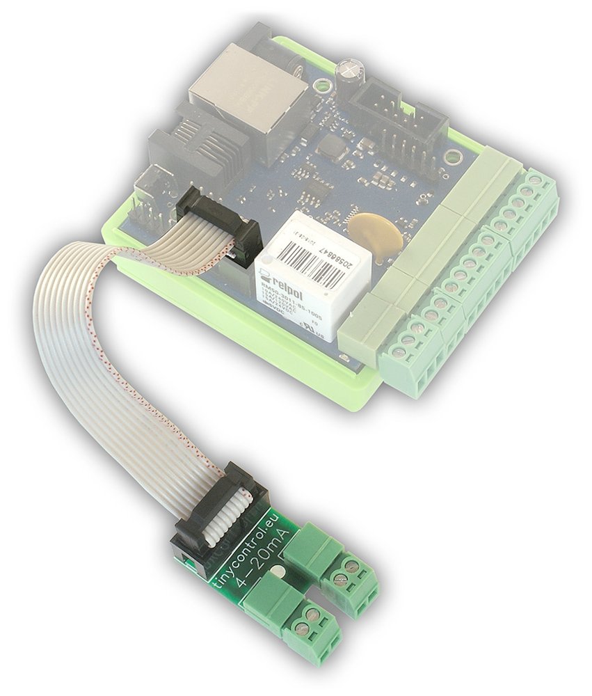 TINYCONTROL převodník 4-20mA senzorů pro LAN ovladač LK3