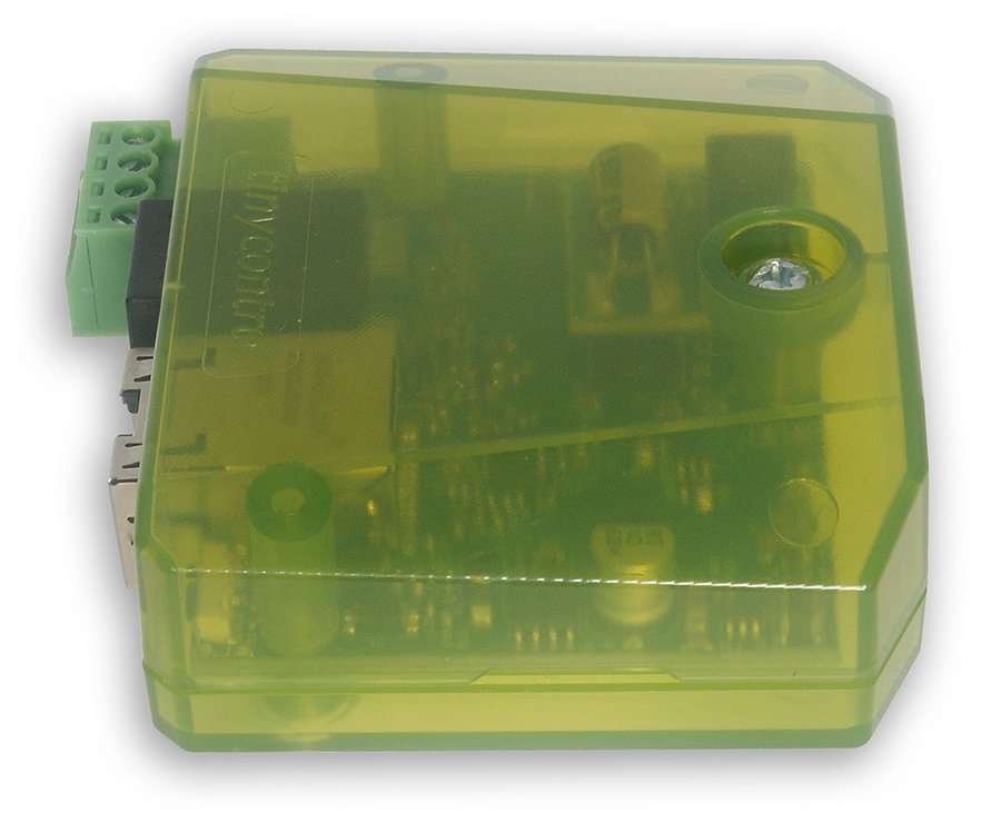 TINYCONTROL LK4mini Modbus + I2C/1-Wire + držák na DIN lištu