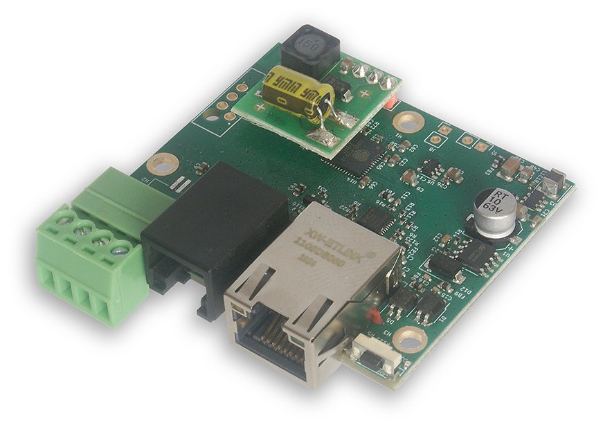 TINYCONTROL LK4mini Modbus + I2C/1-Wire + držák na DIN lištu