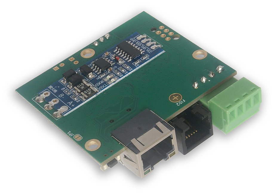 TINYCONTROL LK4mini Modbus + I2C/1-Wire + držák na DIN lištu