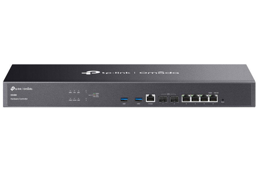 TP-Link OC400 Omada HW Controller, management pro 1000 AP, 2x 10Gb SFP+, 4x GLAN
