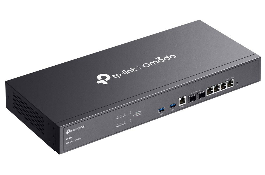 TP-Link OC400 Omada HW Controller, management pro 1000 AP, 2x 10Gb SFP+, 4x GLAN