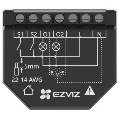 EZVIZ chytré Wi-Fi relé T36 (měření spotřeby)