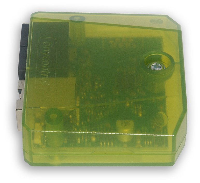 TINYCONTROL LK4mini I2C + I2C/1-Wire + držák na DIN lištu
