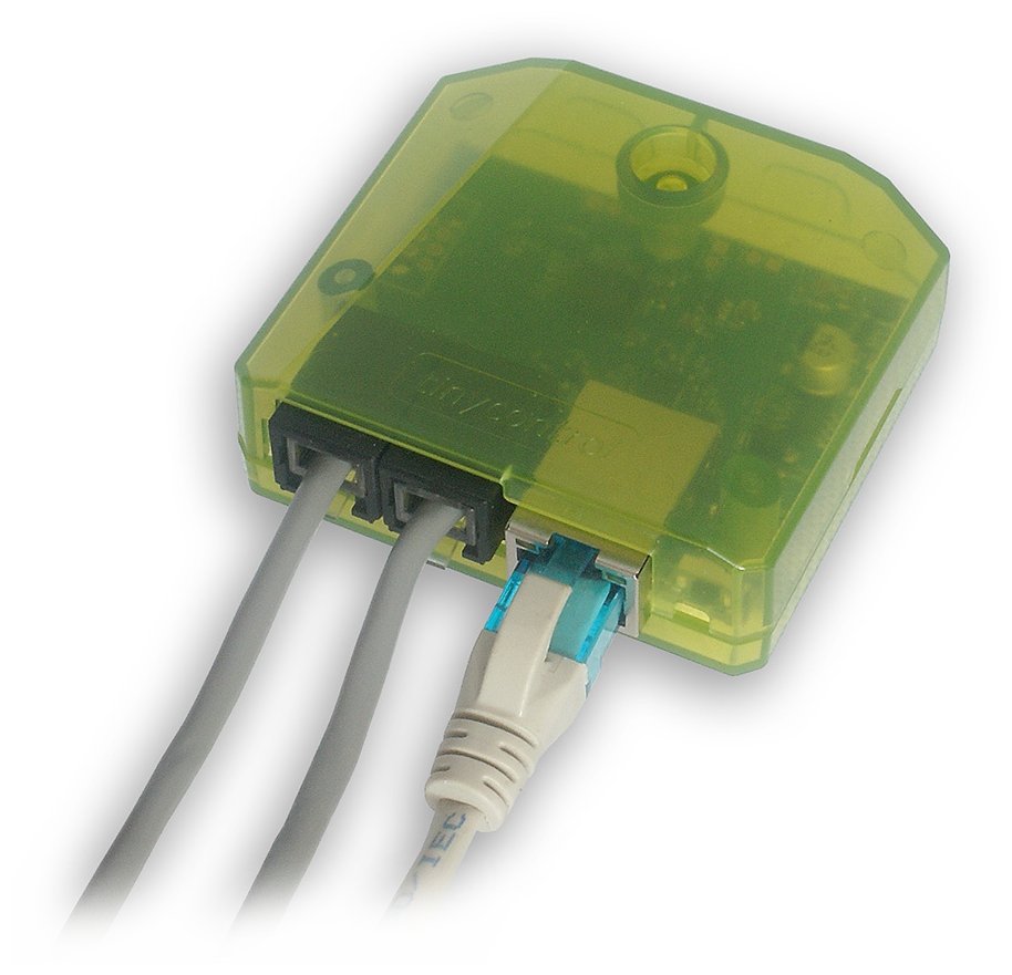 TINYCONTROL LK4mini I2C + I2C/1-Wire + držák na DIN lištu