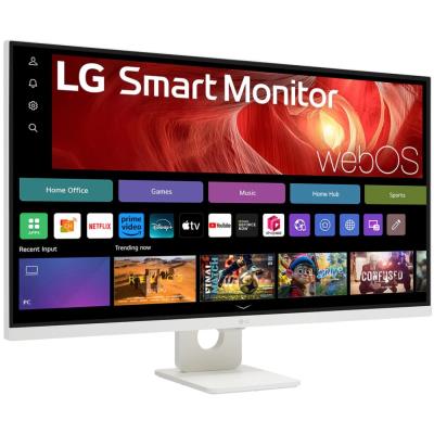 LG monitor 32U721SA-W 31.5"/ 3840x2160/ 5ms/ IPS/ 300cd/m2/ 60Hz/ HDMI/ USB-C/ 1000:1/ DCI-P3 95%/ webOS 24