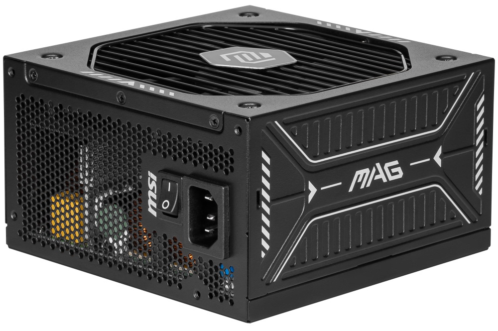 MSI zdroj MAG A750GLS PCIE5/ 750W/ ATX3.1/ akt. PFC/ 7 let celk. záruka/ 135mm fan/ modulární kabeláž/ 80PLUS Gold