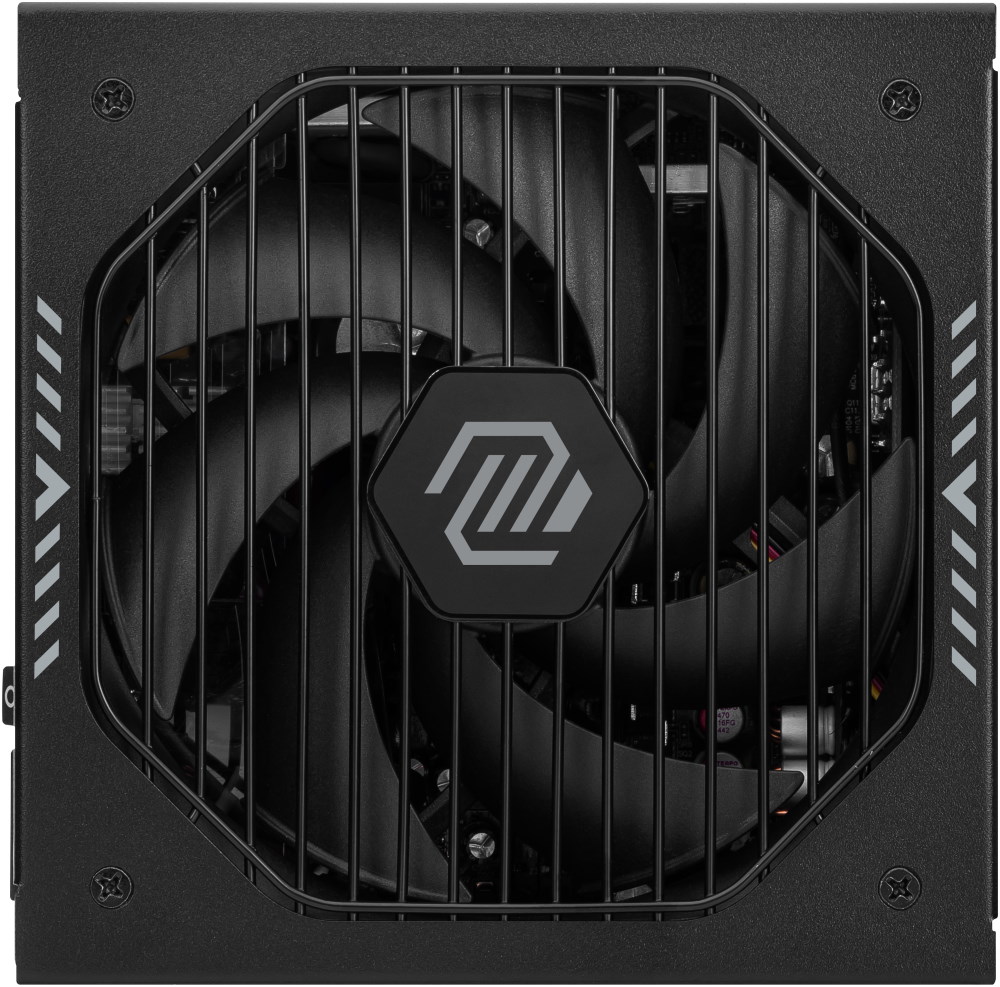 MSI zdroj MAG A1000GLS PCIE5/ 1000W/ ATX3.1/ akt. PFC/ 7 let celk. záruka/ 135mm fan/ modulární kabeláž/ 80PLUS Gold