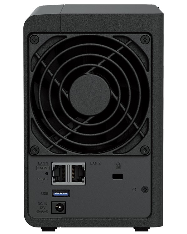 Synology DS225+   2x SATA, 2GB RAM, 2x USB 3.2, LAN 1x 2.5GB + 1x 1Gb