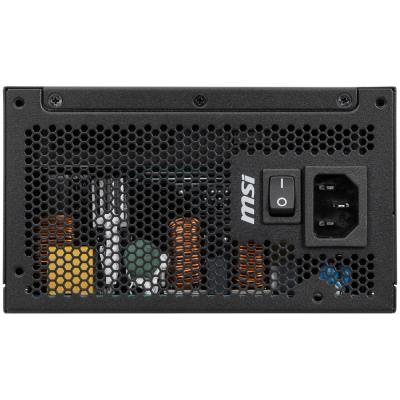 MSI zdroj MAG A850GLS PCIE5/ 850W/ ATX3.1/ akt. PFC/ 7 let celk. záruka/ 135mm fan/ modulární kabeláž/ 80PLUS Gold