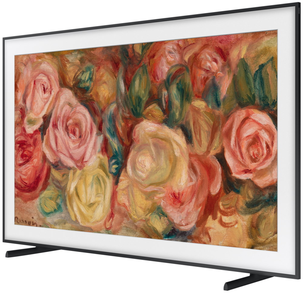 SAMSUNG SMART QLED TV 85"/ The Frame QE85LS03D/ 4K Ultra HD/ DVB-T2/S2/C/ H.265/HEVC/ 4xHDMI/ 2xUSB/ Wi-Fi/ LAN/ G
