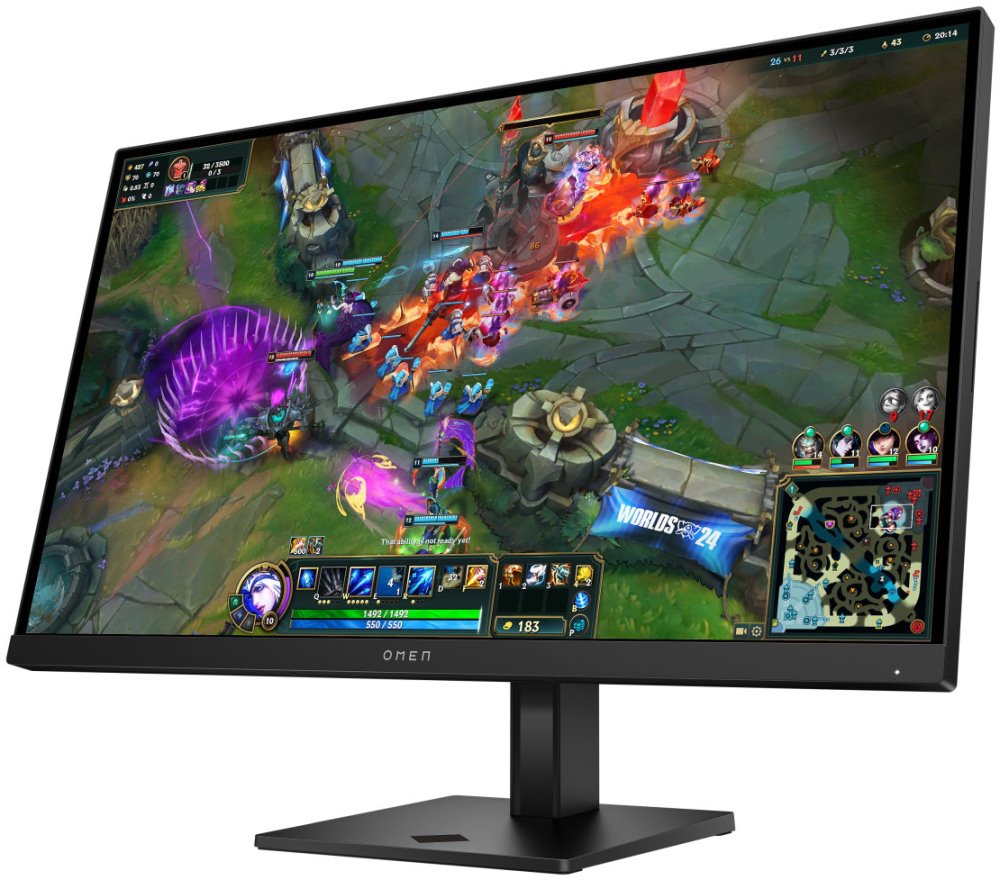 HP OMEN 27qs G2/ 27"/ 2560x1440/ IPS/ 1ms/ 400 cd/m2/ 2000:1/ HDMI/ DP/ jack/ VESA/ PIVOT/ černý