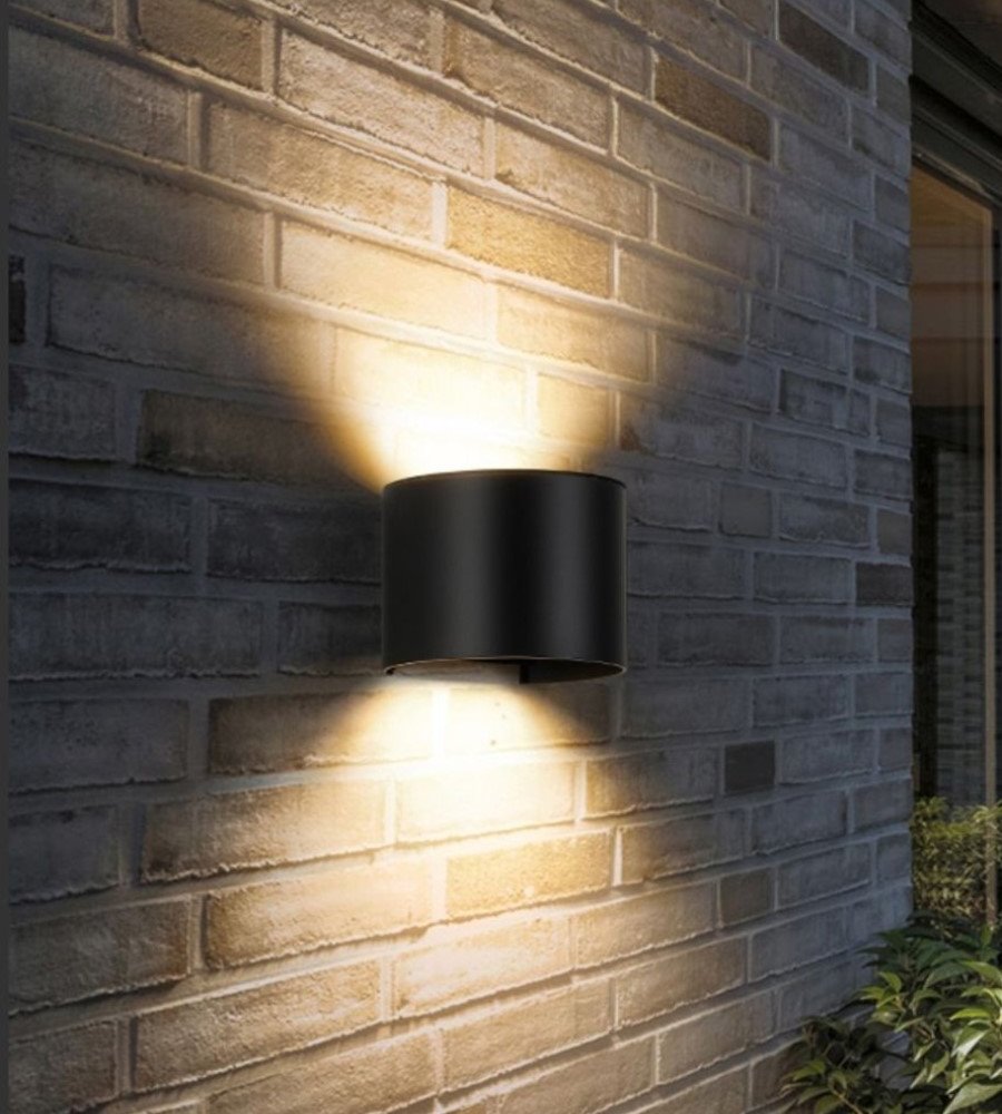 IMMAX RING venkovní LED osvětlení nástěnné, 6W, 340lm, IP65, antracit