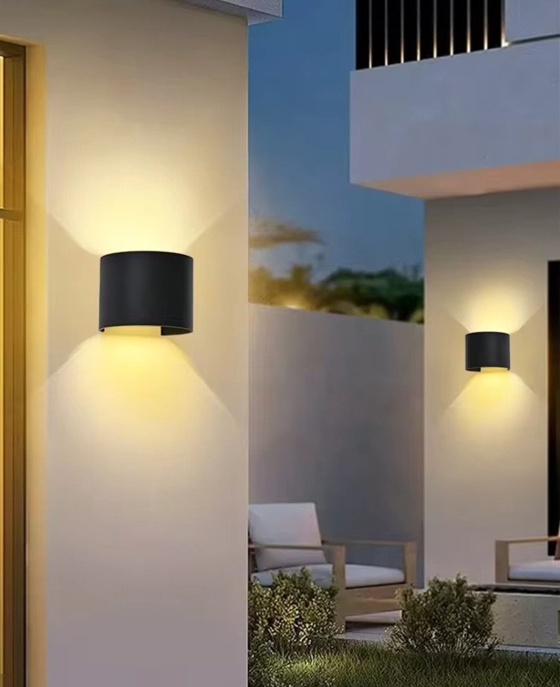 IMMAX RING venkovní LED osvětlení nástěnné, 6W, 340lm, IP65, antracit