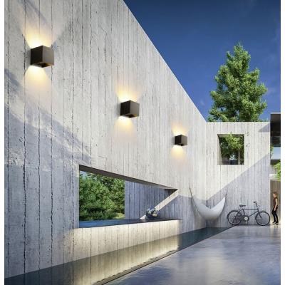 IMMAX DICE venkovní LED osvětlení nástěnné, 6W, 340lm, IP65, antracit