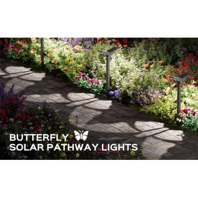 IMMAX SUN BUTTERFLY venkovní solární zápichové LED osvětlení 1,5W, IP65, černé
