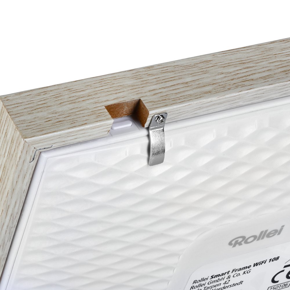 Rollei fotorámeček WiFi 108/ úhlopříčka 10.1"/ 32GB/ 2W/ Frameo APP/ Světlé dřevo