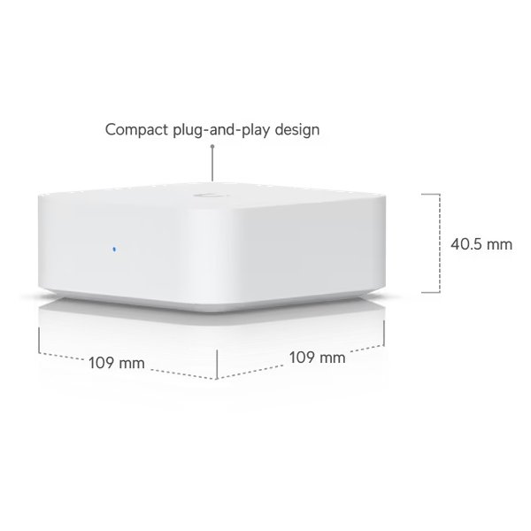 Ubiquiti UniFi Play PoE Audio Port W - Audio streamer, AirPlay/Spotify Connect, Wi-Fi, bílý