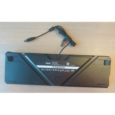 MSI herní klávesnice STRIKE 600 Silent/ drátová/ mechanická/ RGB podsvícení/ USB/ CZ+SK layout