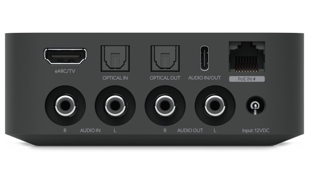 Ubiquiti UniFi Play PoE Audio Port B - Audio streamer, AirPlay/Spotify Connect, Wi-Fi, černý