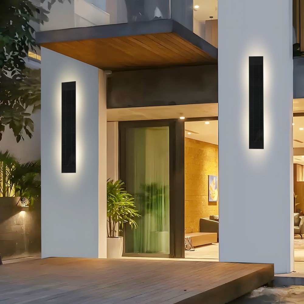 IMMAX SUN LUXURY venkovní solární LED osvětlení nástěnné 60cm, IP44