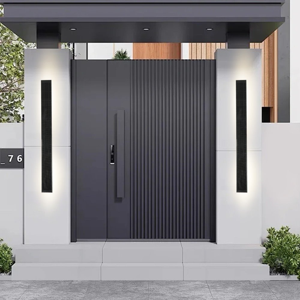 IMMAX SUN LUXURY venkovní solární LED osvětlení nástěnné 100cm, IP44