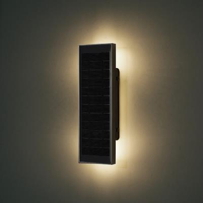 IMMAX SUN LUXURY venkovní solární LED osvětlení nástěnné 30cm, IP44