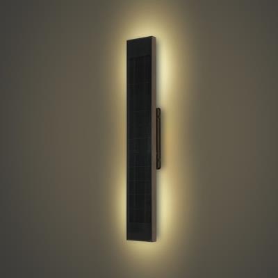 IMMAX SUN LUXURY venkovní solární LED osvětlení nástěnné 60cm, IP44