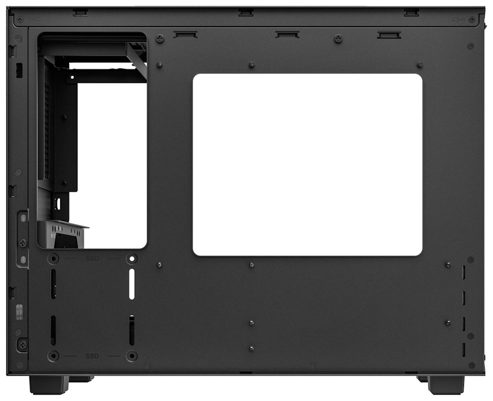 DEEPCOOL skříň CH160 Plus / micro-ATX / USB 3.0 / USB-C / prosklená bočnice / držadlo / černá