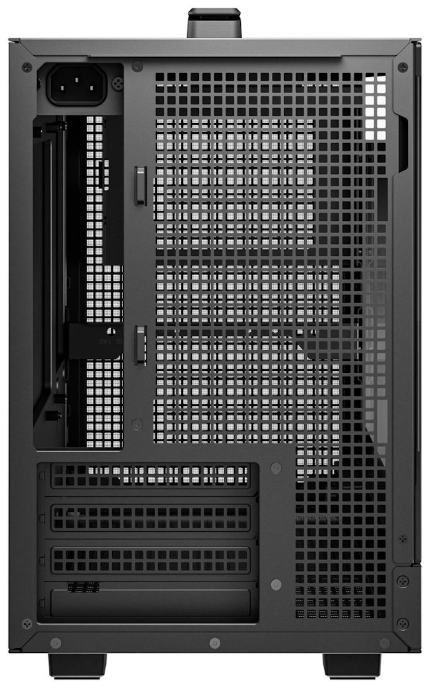 DEEPCOOL skříň CH160 Plus / micro-ATX / USB 3.0 / USB-C / prosklená bočnice / držadlo / černá
