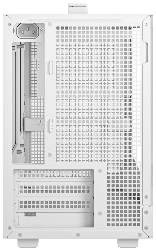 DEEPCOOL skříň CH160 Plus / micro-ATX / USB 3.0 / USB-C / prosklená bočnice / držadlo / bílá