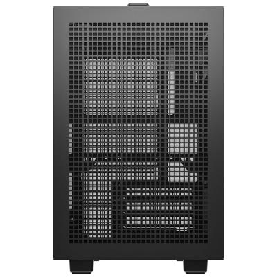 DEEPCOOL skříň CH160 Plus / micro-ATX / USB 3.0 / USB-C / prosklená bočnice / držadlo / černá