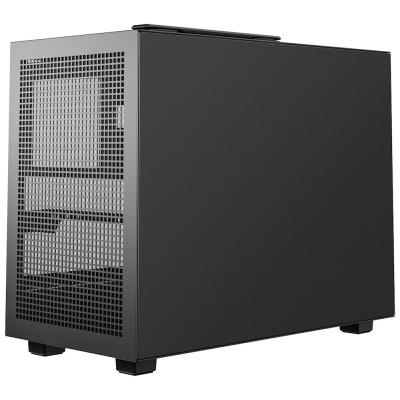 DEEPCOOL skříň CH160 Plus / micro-ATX / USB 3.0 / USB-C / prosklená bočnice / držadlo / černá