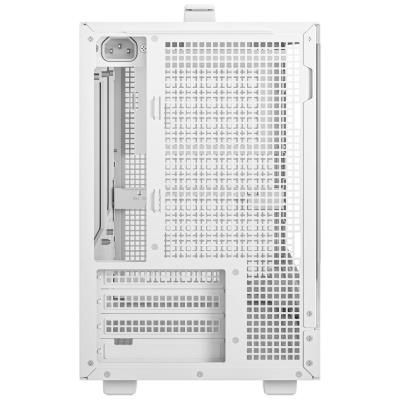 DEEPCOOL skříň CH160 Plus / micro-ATX / USB 3.0 / USB-C / prosklená bočnice / držadlo / bílá