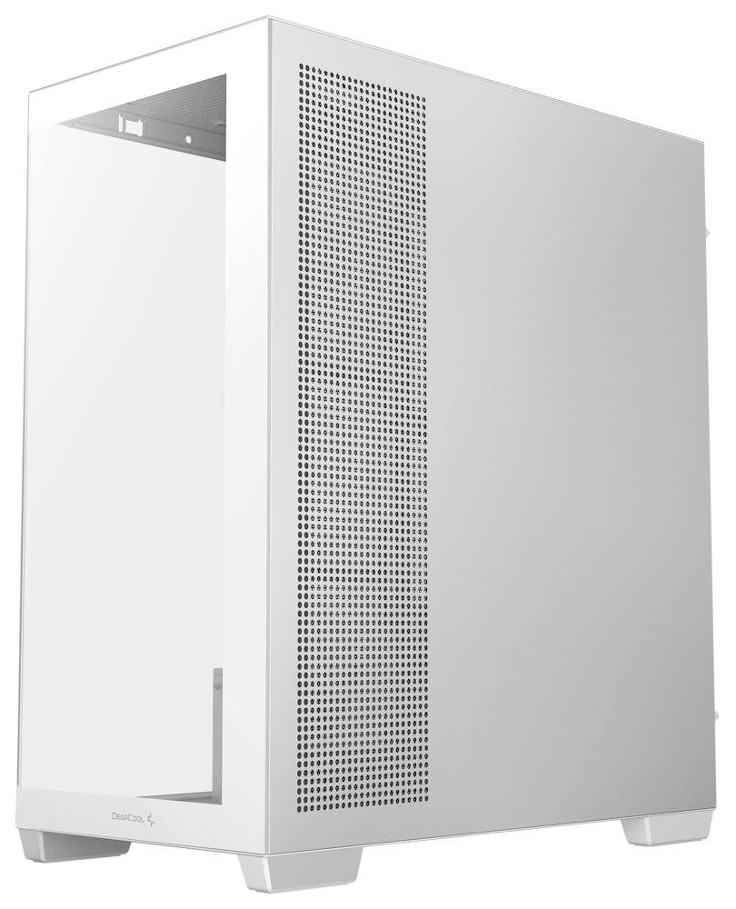 DEEPCOOL skříň CG580 4F V2 / ATX / 4x120mm ARGB fans / 2xUSB 3.0 / panoramatická / tvrzené sklo / bílá