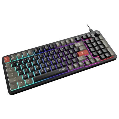 MSI herní klávesnice FORGE GK110/ drátová/ RGB podsvícení/ USB/ CZ+SK layout