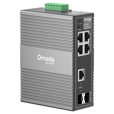 TP-Link IES206G - 6-portový Omada Industry Switch, 4x GLAN, 1x SFP, 1x Combo Gigabit SFP