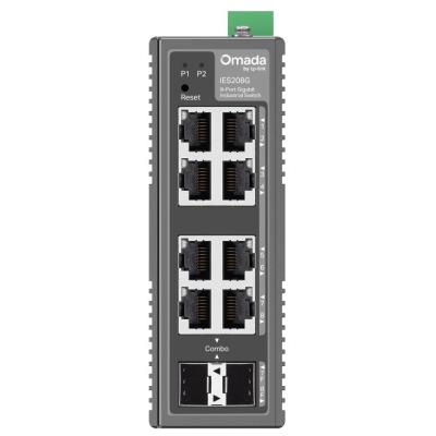 TP-Link IES208G - 8-portový Omada Industry Switch, 6x GLAN, 2x Combo Gigabit SFP