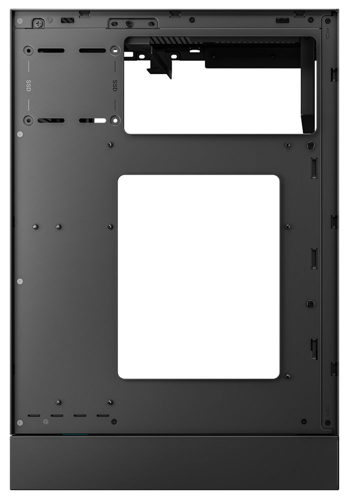 DEEPCOOL skříň CH170 Plus / vertikální microATX / 2xUSB 3.0 / USB-C / černá