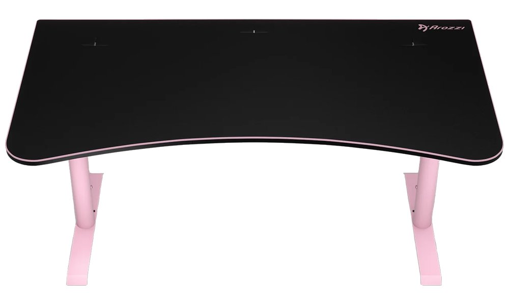 AROZZI herní stůl ARENA Gaming Desk Pink